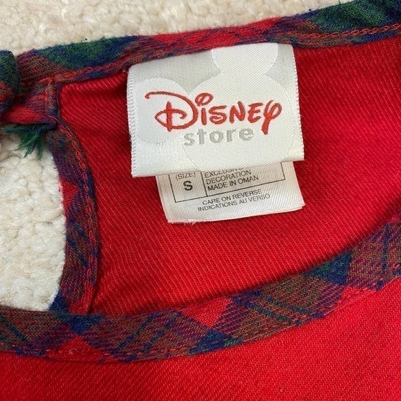 Disney Mickey Mouse Winter Holiday Christmas Sleep Shirt Nightgown Size S - Picture 4 of 6